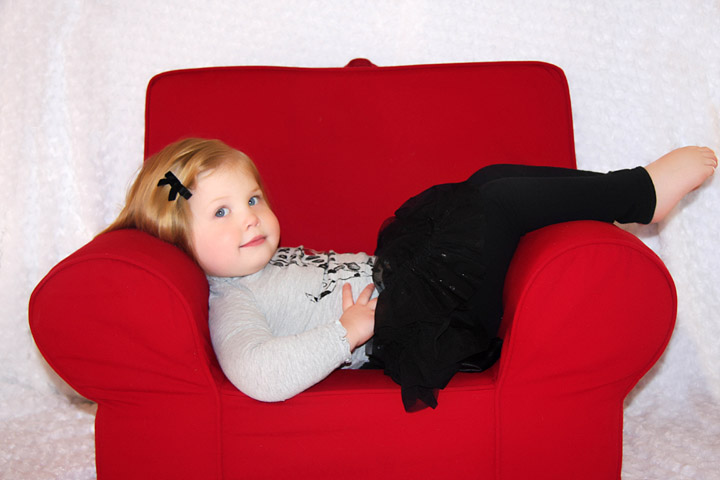 Just Relaxing - Child Photography